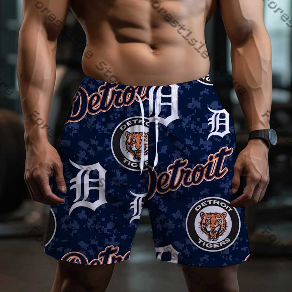 well-known team fan shorts street fashion breathable quick drying shorts fitness mens and womens sports shorts X250410