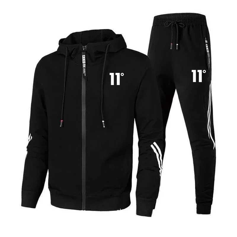 Mens Tracksuit Autumn Winter Casual Quality Pullover Single Sweatshirt Hoodies Sweatpants Sports Outdoor Daily Fashion Clothing W251110