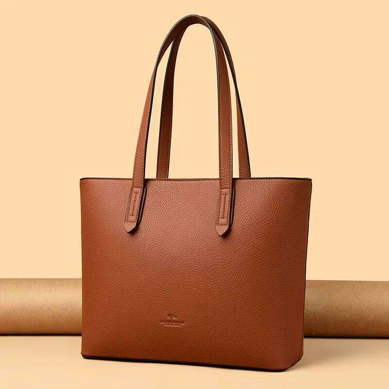 Genuine High Quality Large Capacity Shoulder Female Tote New Luxury Designer Handbag For Fashion Women Brand Shopper Bag