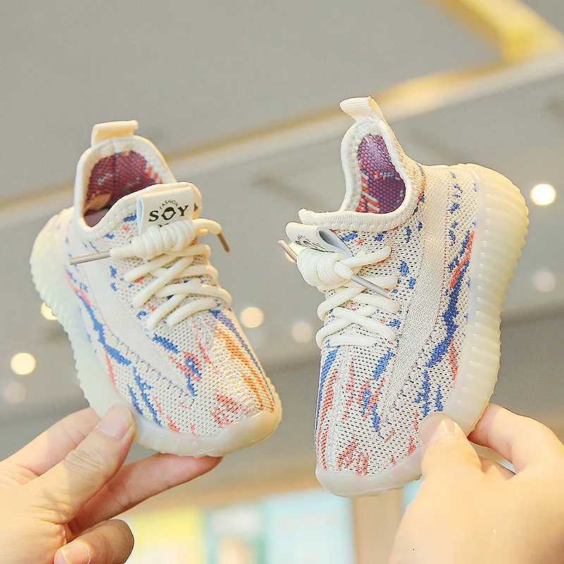 ChildrenS Iightweight Casual Coconut Shoes Woven With Rubber Soles For Babies Boys And Girls Non Slip Outdoor Sports Mesh BreT251110