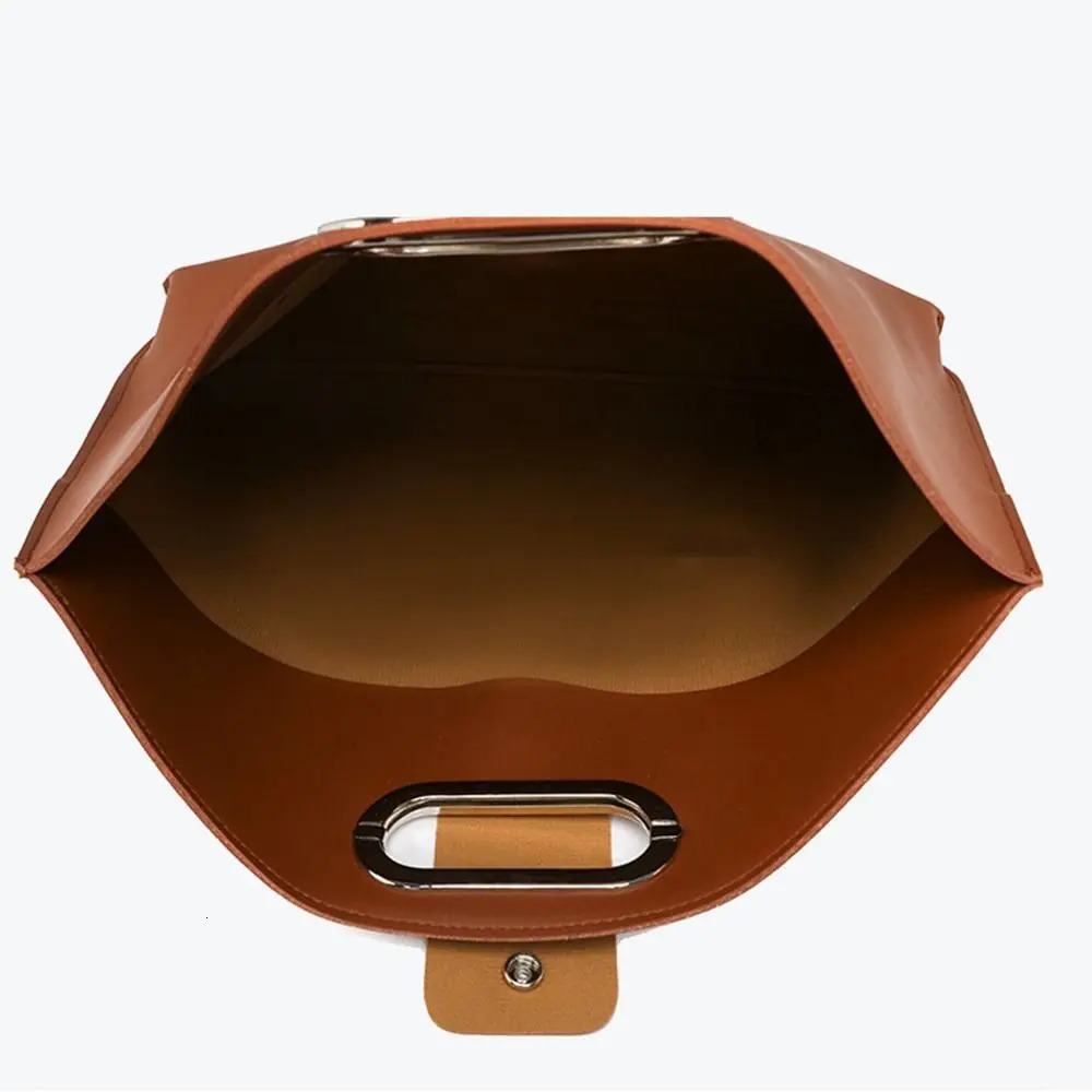 Fashionable PU Office Document Tote Bag Large Capacity Laptop Bag Computer Bag Solid Color Handbag File Bag Travel R251110