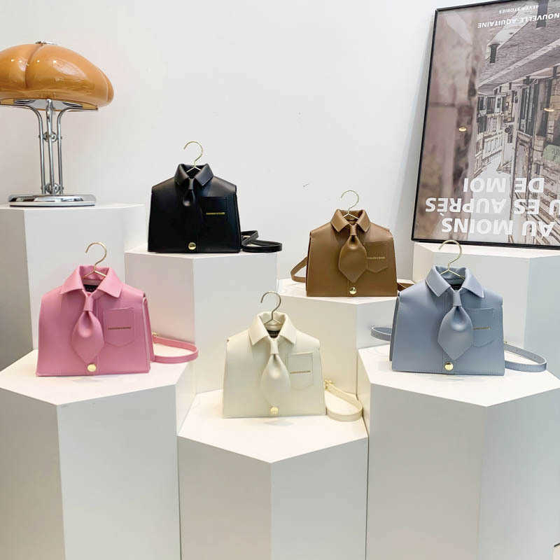 Personalized Shirt Small Bag Women's Bag New Korean Fashion Designer Same Style Women's Crossbody Bag