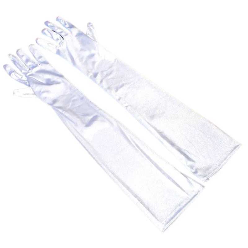 Satin Prom Gloves for Women Long Elbow Length Glove Elegant Party Club Match Dress Wedding L251110