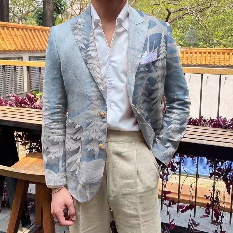 T2319 New Business Suit Men's Three-Piece Suit Set for Best Man