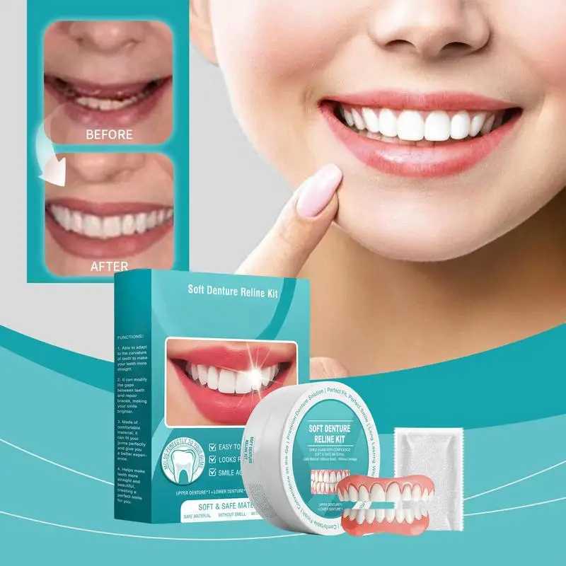 New Arrival Silicone pad kit for teeth flexible teeth with soft lining comfortable teeth supply and tooth lining kit Z250410