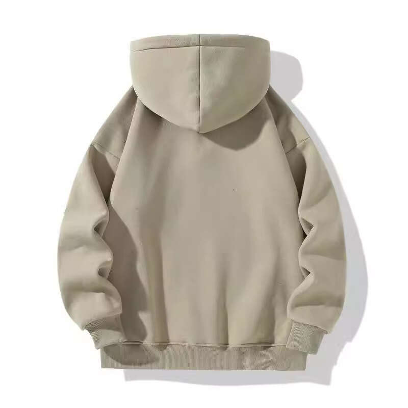 In Stock Foreign Trade European And Cross-Border Autumn Winter American Style Zipper Hoodie Loose Fit Sports Casual Sweatshirt Long Sleeve Top c6f0