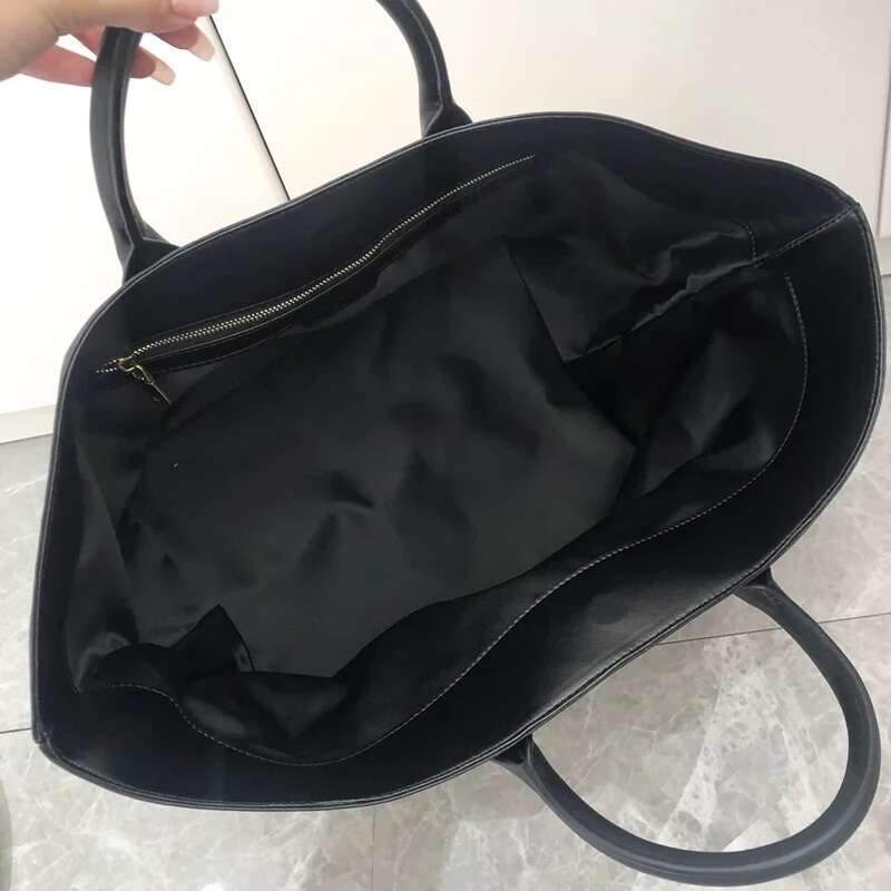 Genuine Leather Straw Tote Bags For Women Designer Handbags Purses 2024 New In Cowhide Top Handle Large Capacity Shoulder
