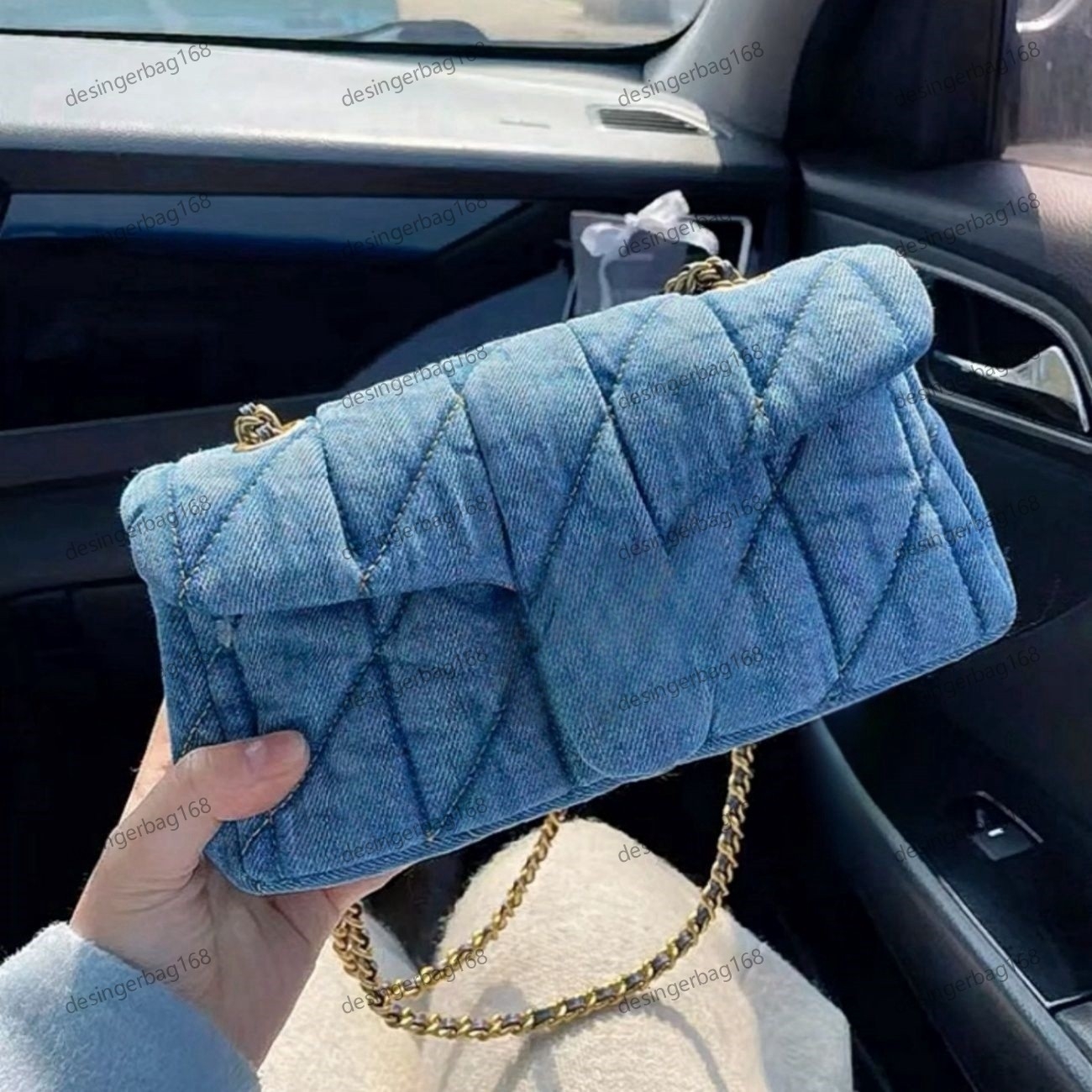 10A High quality leather designer fashion quilted chain Shoulder Women crossbody envelope Wallets Classic flap Luxury handbag lady Clutch bag