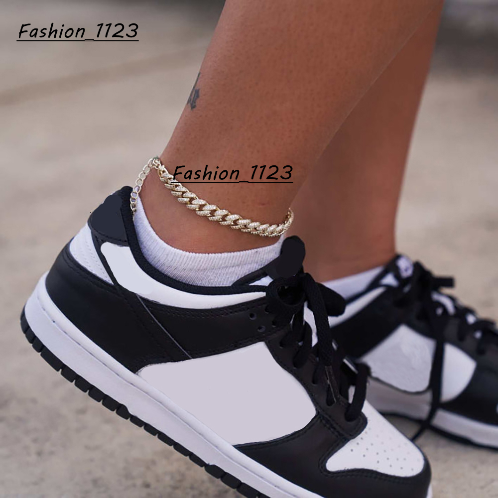 Men Women Gift Gold Plated New Design 925 Sterling Silver VVS Moissanite Cuban Link Anklet