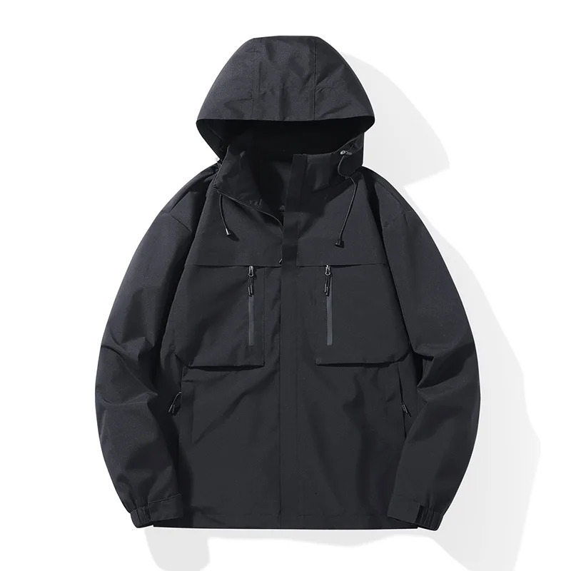 Lightweight Golf Bike Outdoor Autumn Winter Raincoat Mens Windproof Waterproof Jacket Fashion Hood Jacket 250410