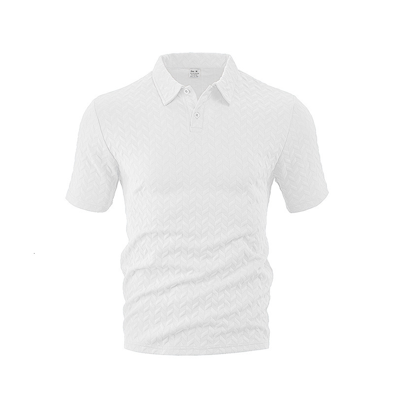 Summer Jacquard Multi Color Casual Set T-shirt Shorts Mens Solid Color Fashion Sports Fitness Men