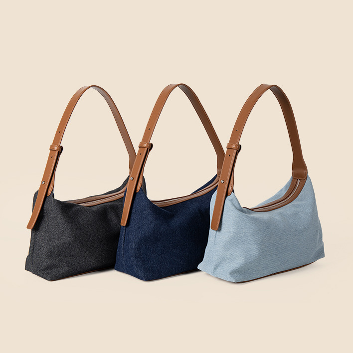 Designer Bag Denim Bag Small Handbag for Women Lady Purse Jean Shoulder Bag Vintage Luxury Handbag Classic Under Arm Bag