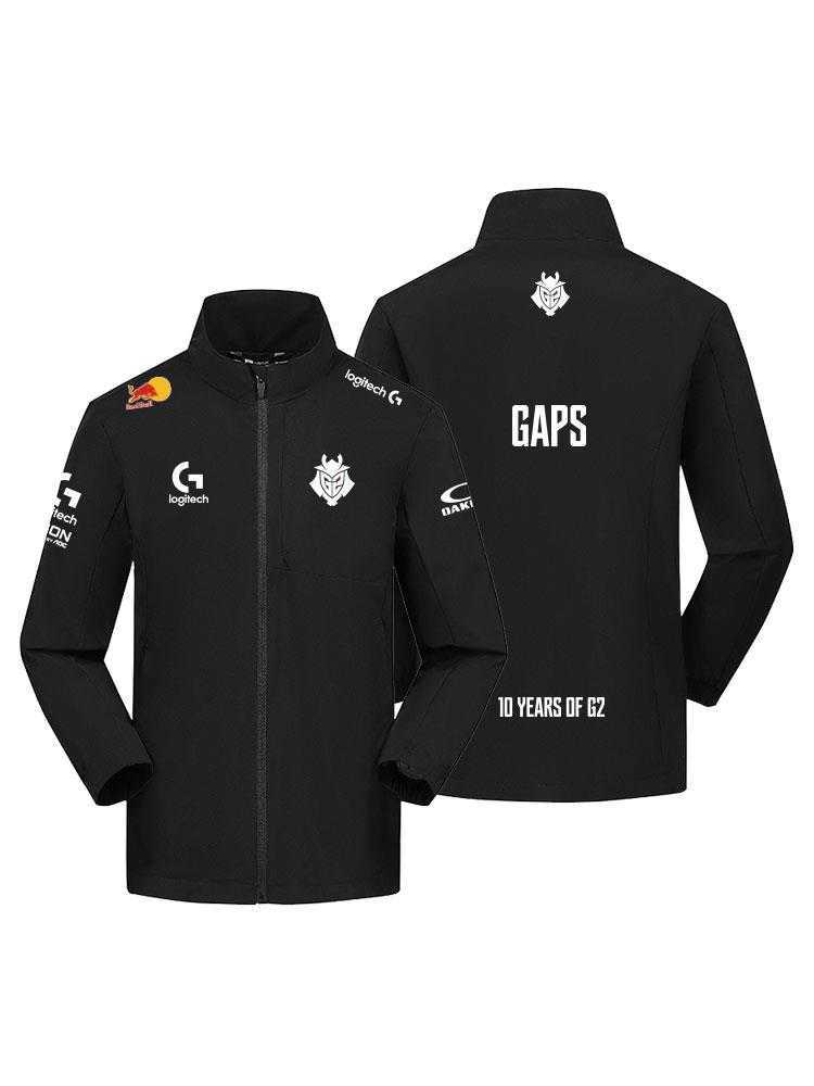 S15 Finals Game G2 Team CAPS Same Style Team Uniform Jacket Casual Coat Men Autumn Winter W251110