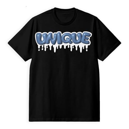 T shirt for Mens AJ 11 Diffused Blue 11s Low Shirt, Dripping Unique, T-Shirt Match Sneakers 2D Sneaker Graphic Tee Casual Tops Clothes Short sleeve