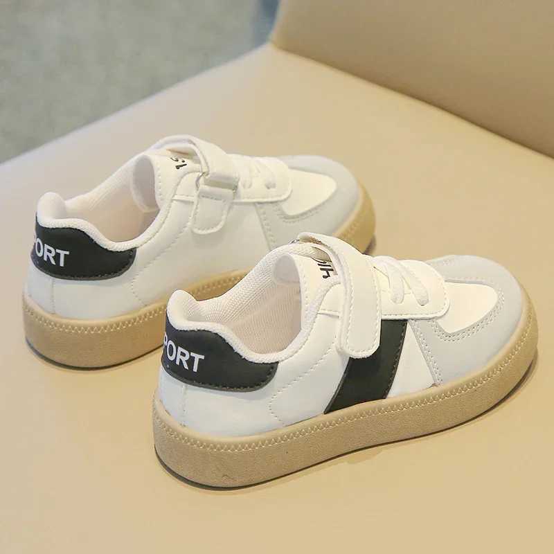 Children Casual Sneakers New Black Soft Bottom Girls Boys German Training Shoes Autumn Winter Fashion Red Kids Baby Casual ShoesT251110