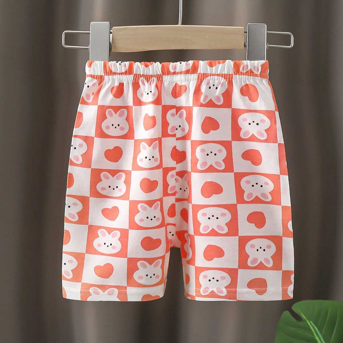 3 pieces of pure cotton summer childrens shorts girls cute shorts baby casual shorts childrens shorts boys sportswear Z250410
