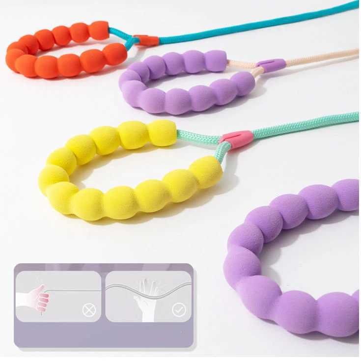 150cm Pet Dog Training Round Rope Light Weight Nylon P Chain Collar Adjustable for Small Medium Dogs Walking Leash Pet Supplies J251110