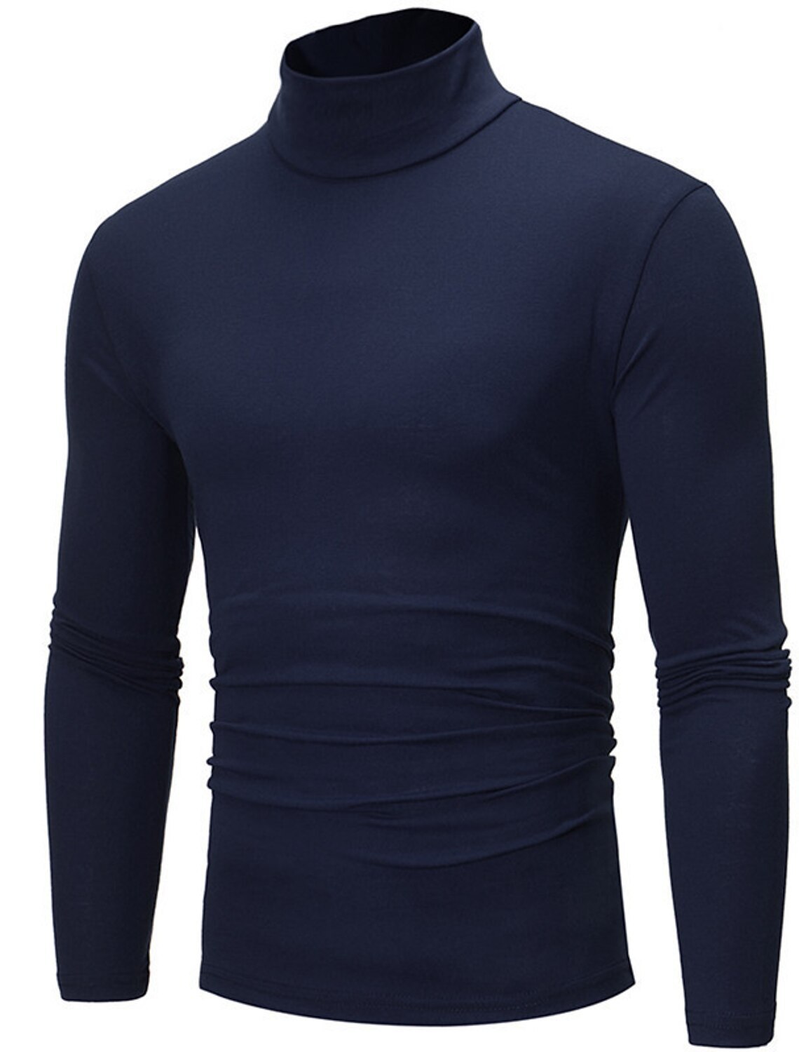 2023 Mens Autumn/Winter High Collar Multi Color Bottom Shirt Long Sleeve Suede Inner Warmth Underwear