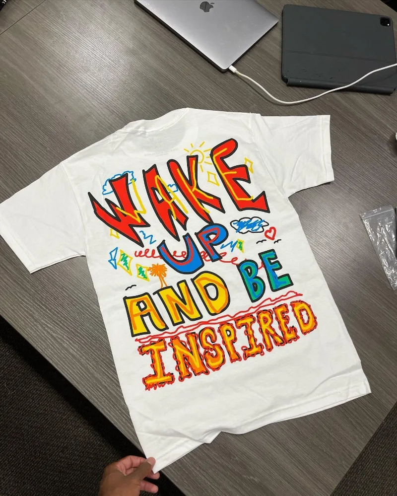Y2k top retro street letter printed short sleeved mens T-shirt summer Harajuku couple casual loose oversized T-shirt 250409