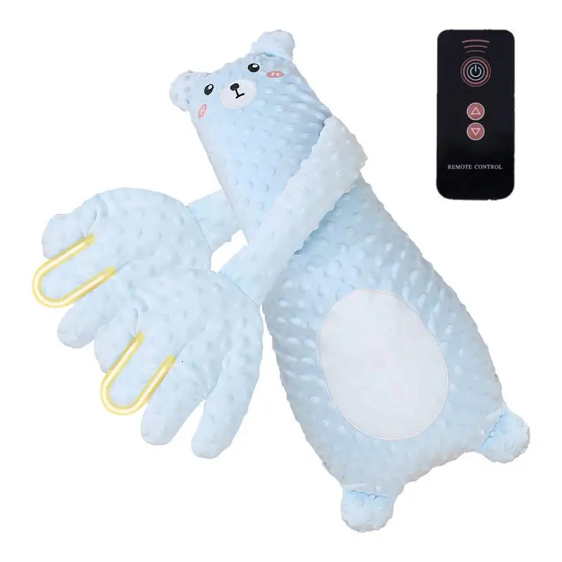 Infant Exhaust Pillow hHand Remote Controlled Soothing for Baby Sleep Cartoon Plush Toddler Comforting Hand 251104