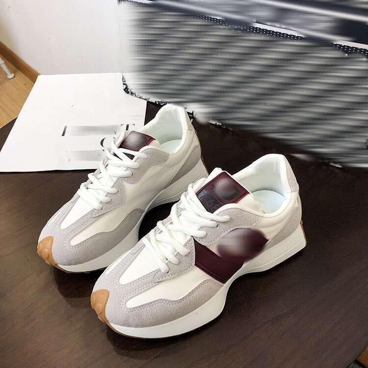 Plus Size Women's Single Breathable Trend Thick-Soled Sports Retro Forrest Gump Waffle Shoes for Women