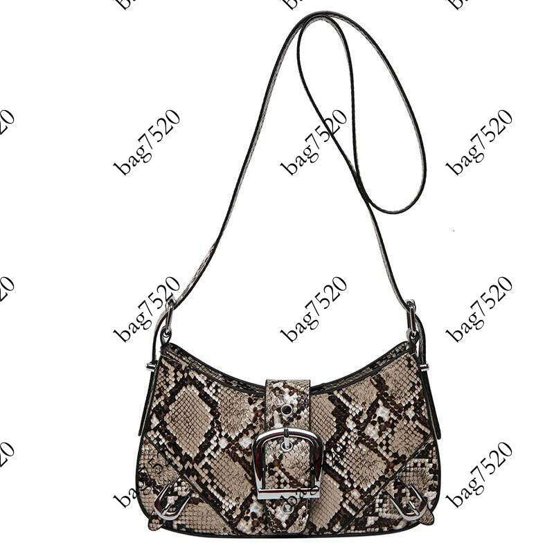 2025 Hot Sale Snake Handbag Multi Pocket New Leopard Zebra Print Bag, for Women Trendy