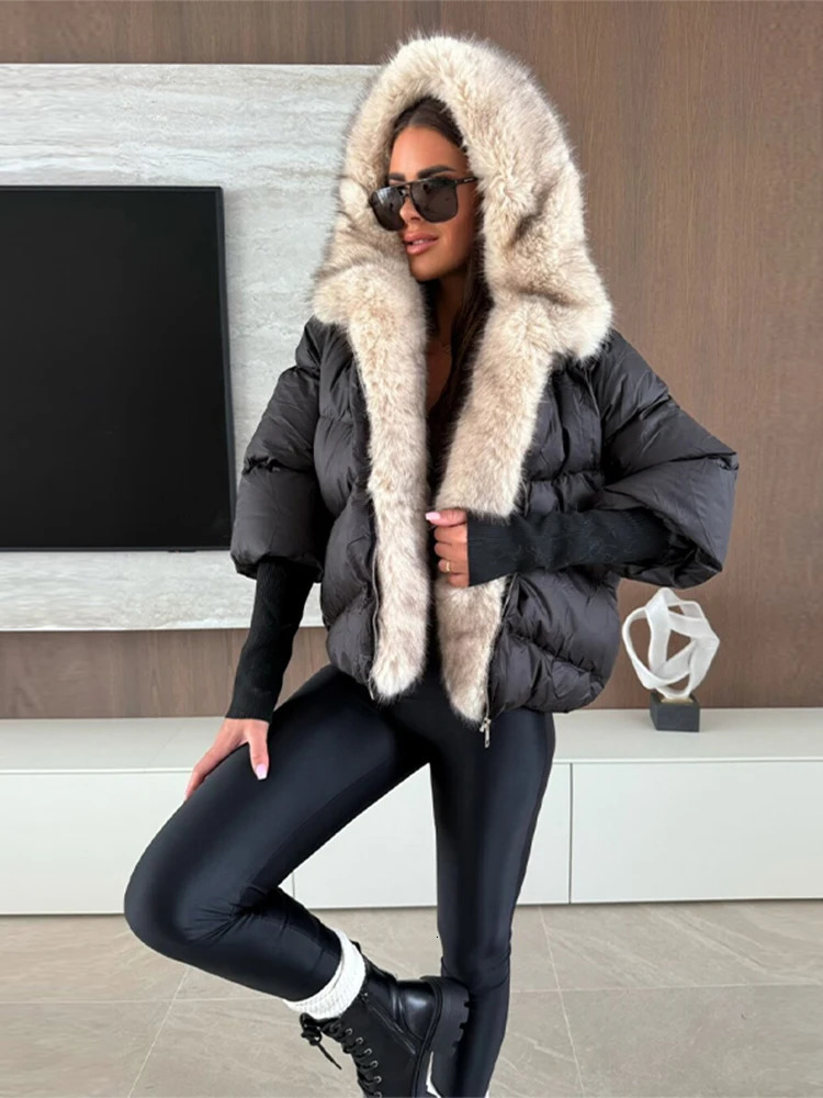 Vintage Lapel Short Fur Coat Women Open Stitch Full Sleeve Vneck Thick Warm Female Overcoat 2025 Autumn Winter Lady Outwear 251106