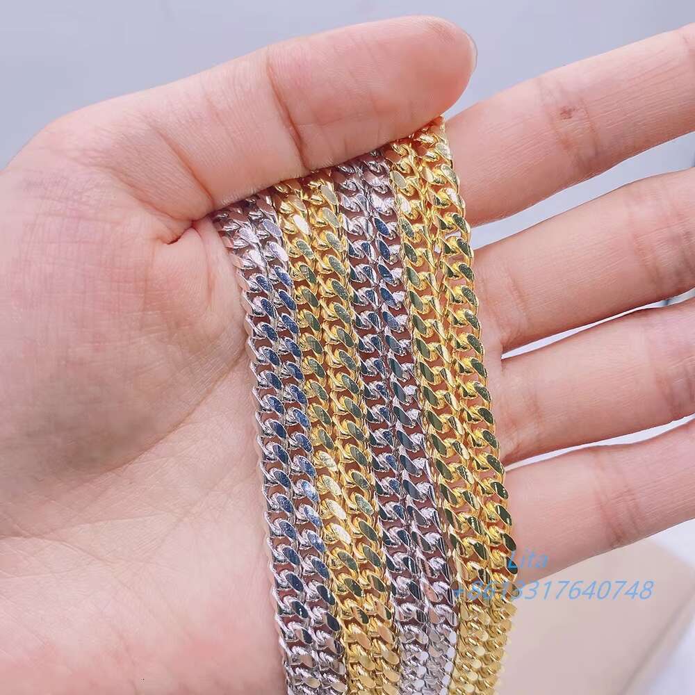 New Style Wholesale 925 Sterling Silver Pure 20 24 Cuban Chain Necklace Cuban Links Chain