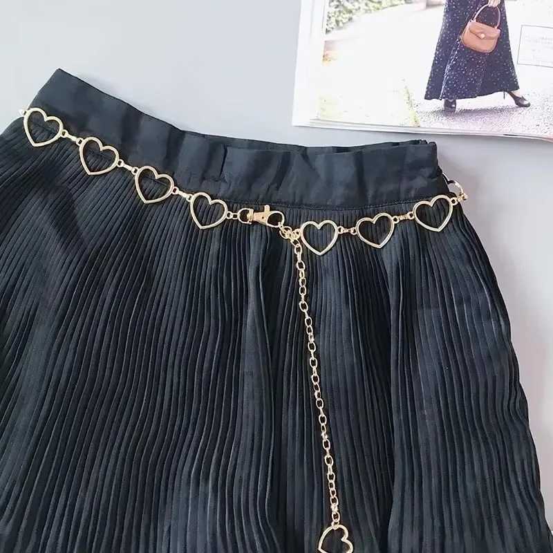 Belt pants Classic waist chain Love hollow Girdle Wen Hip hop style Fashion thin belt Fashion clothing accessories X250410