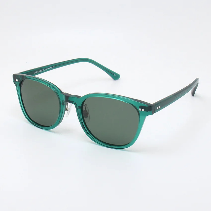 n Polarized Sunglasses Mens Jade Green High Quality Acetate UV400 Driving 250410