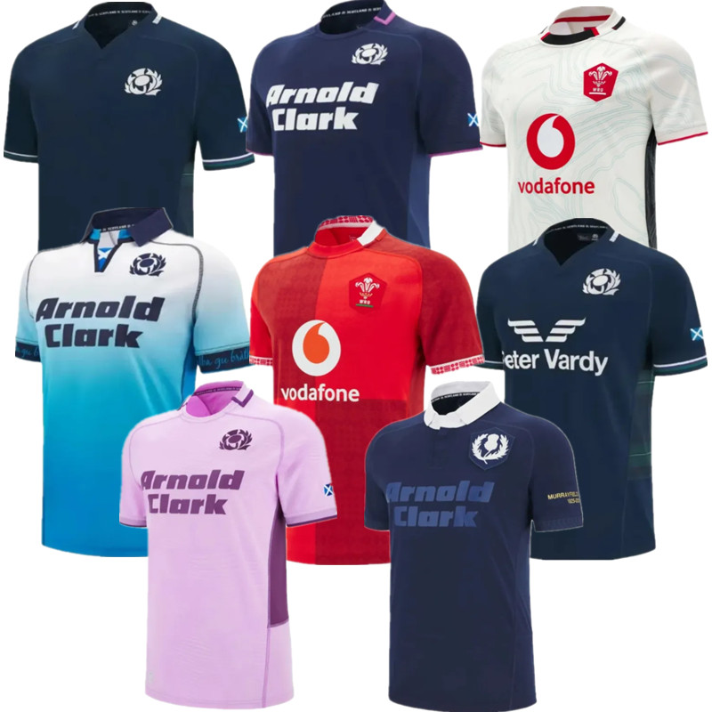 2025 2026 Scotland Welsh rugby jersey 24 25 26 Ireland Scottish Murrayfield NZ south home away waleSs shirt size S-5XL national team