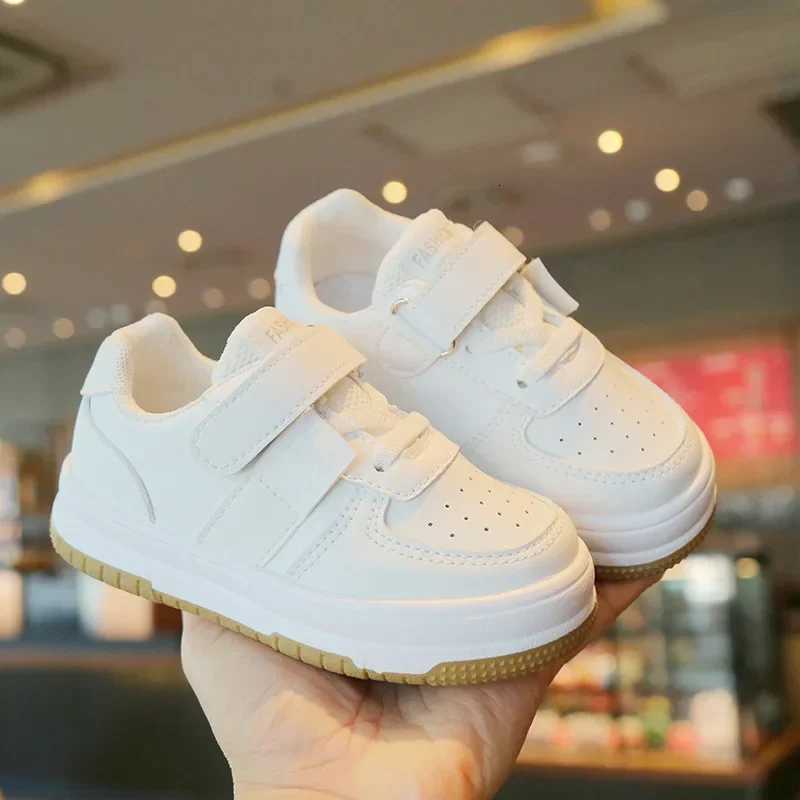 2025 Fashion Platform Shoes for Kids Girl All-white Sneakers Boys Casual tenis Shoes Spring Autumn Vulcanized Shoes Child G03213T251110