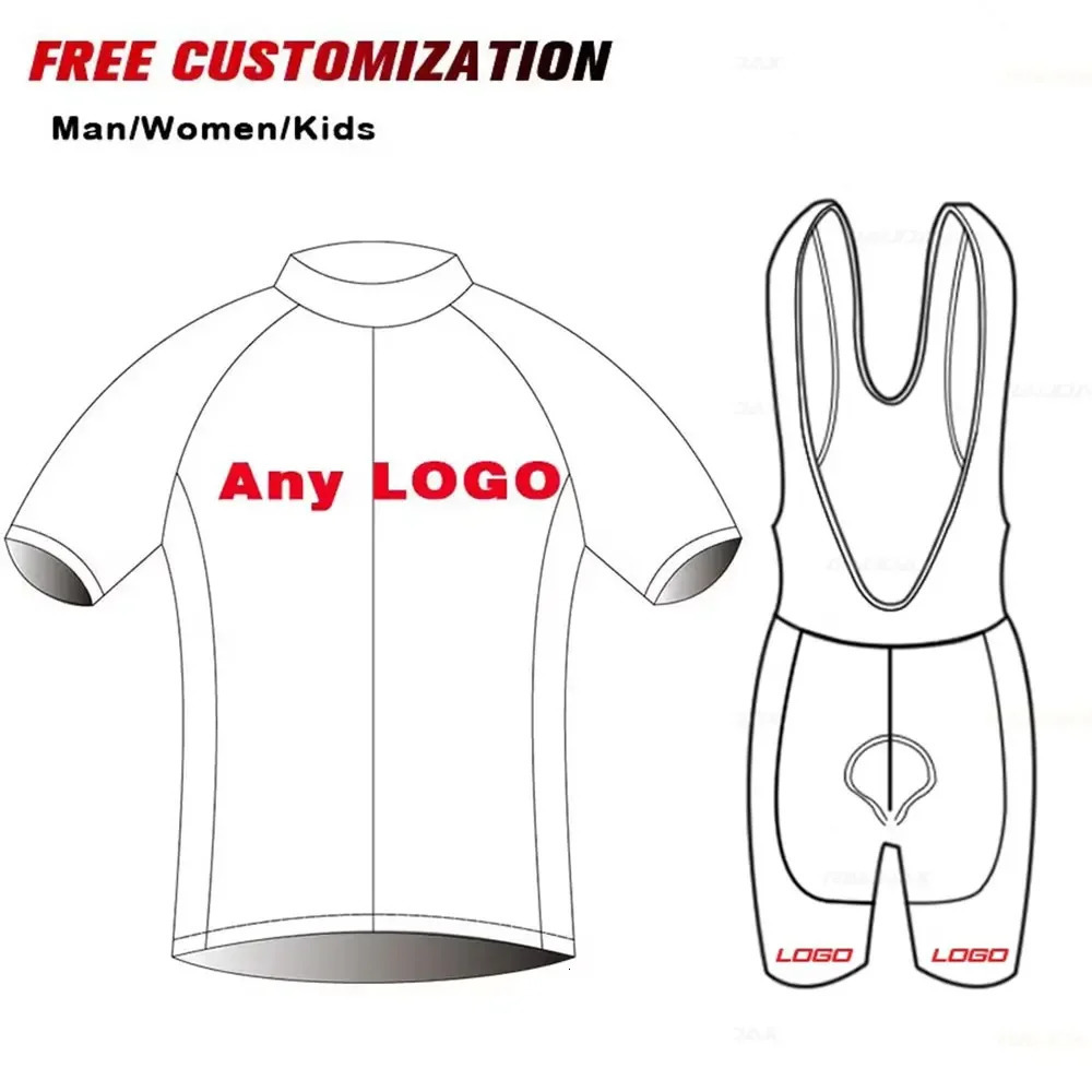 2025 Bike Team Custom Cycling Jersey Four Seasons Racing Road Bike Cycling Clothing Customize Maillot Ciclismo Hombre DIY 250409