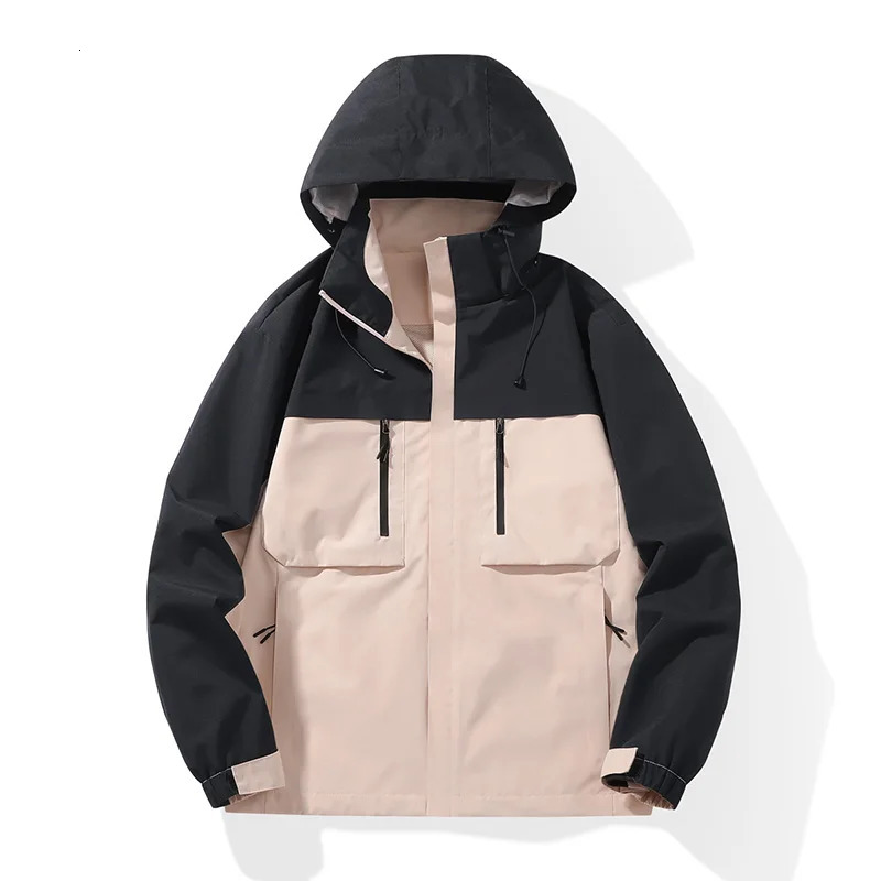Lightweight Golf Bike Outdoor Autumn Winter Raincoat Mens Windproof Waterproof Jacket Fashion Hood Jacket 250410