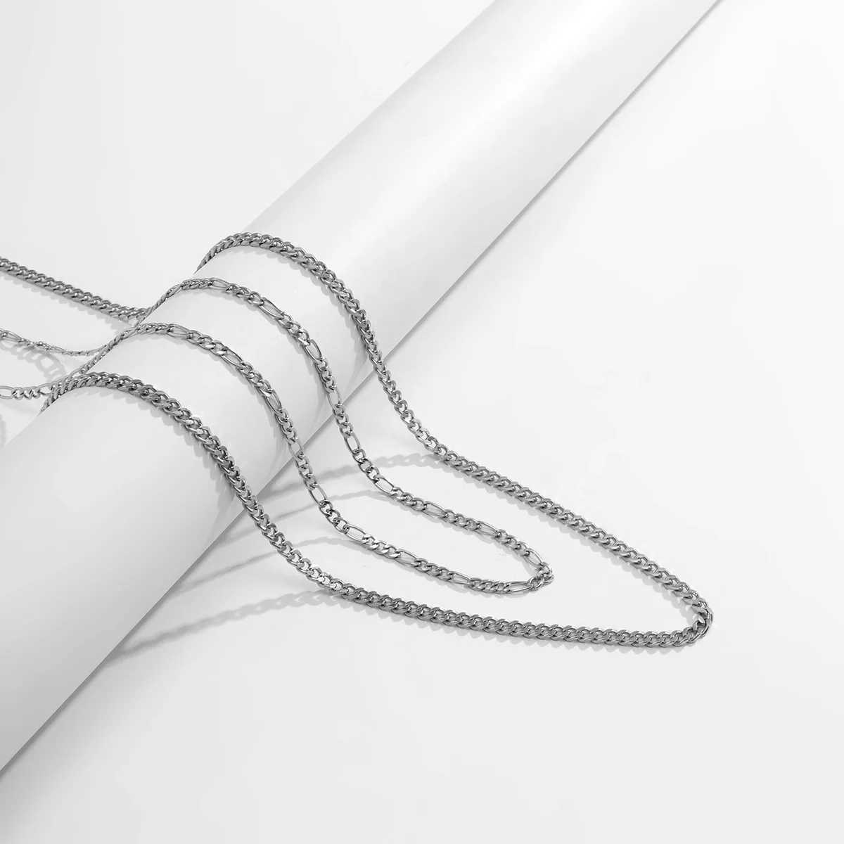 Mens simple double-layer metal wire waist chain metal waist chain body muscle chain jewelry stainless steel waist chain punk X250410