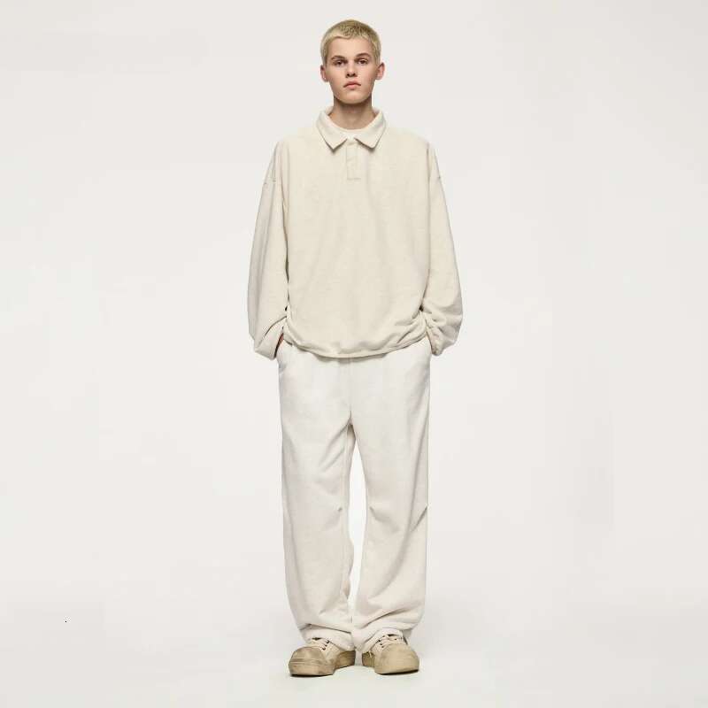 Premium Cozy Sweatpant Unisex 365Gsm Minimalist Straight Leg Lounge Track Pants