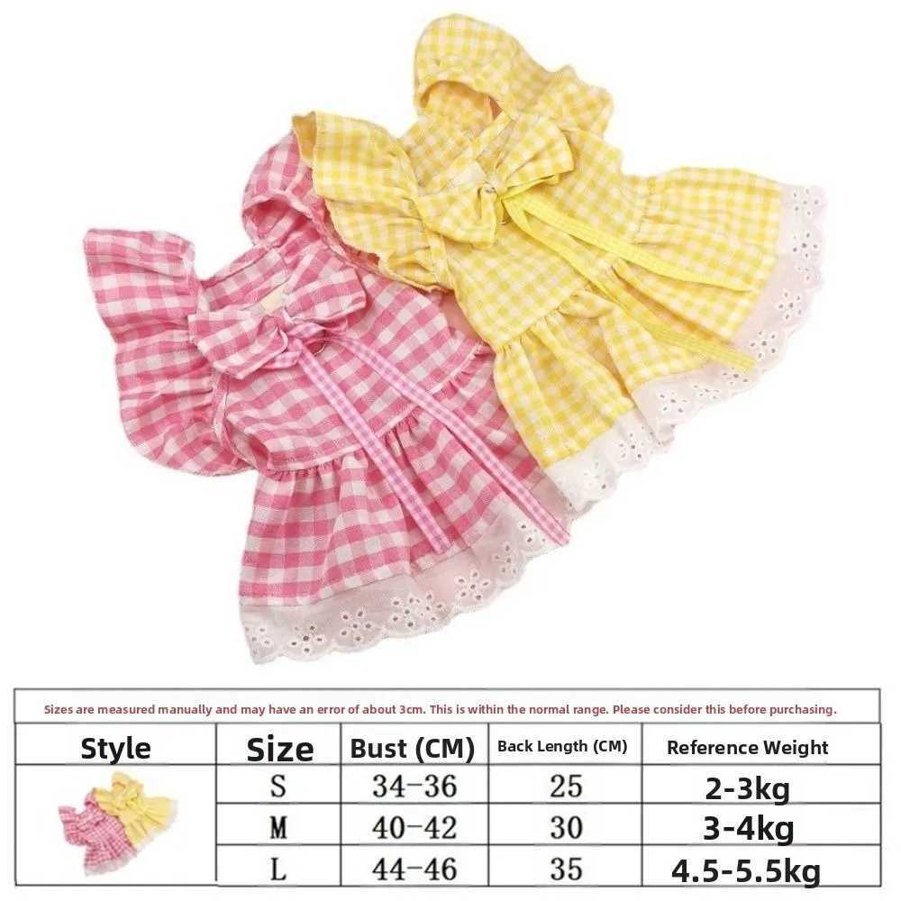 Fashion Sweet Pet Flying Sleeves Skirt Soft British Style Cat Princess Dress Elegant Cute Pet Costume Summer Spring J251110