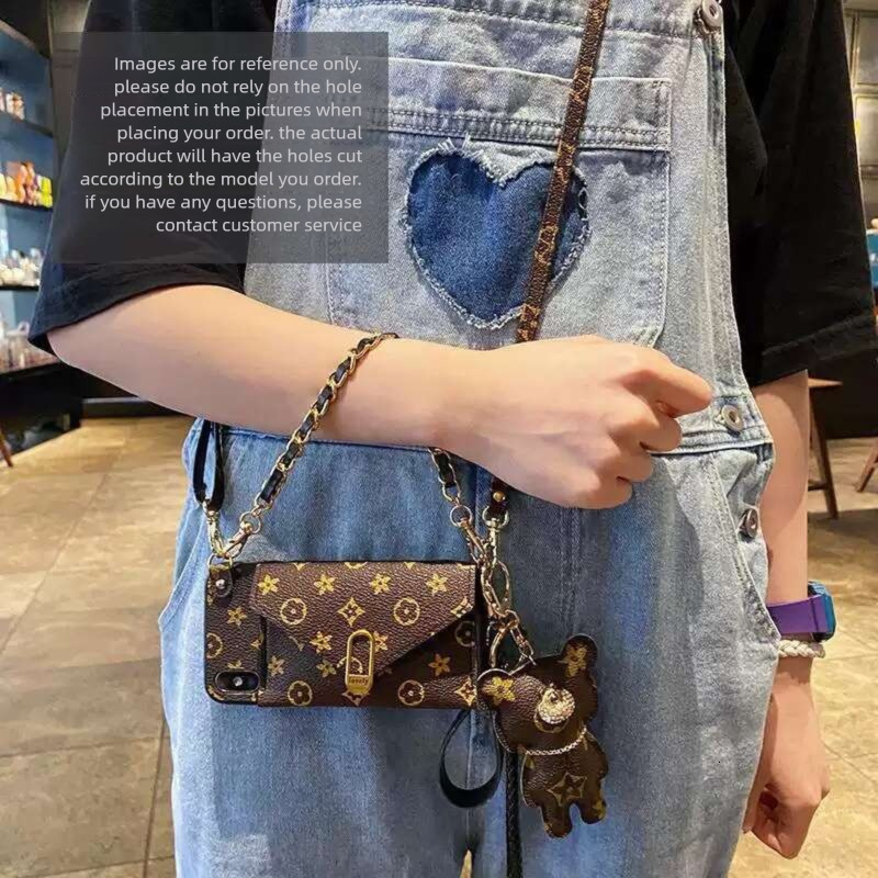 Lanjia- Fashion Designer Case Suitable For Iphone 15 14 13 Pro Max With Wallet E4bfd ddmythur