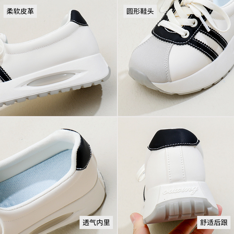 2025 Summer New Breathable Women's Sports Height Increasing Designer Fashion Casual Shoes