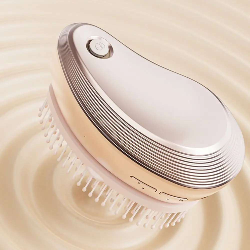 Antistatic Electric Spray Massage Comb Head Relaxation Vibration Function Massager Protable Multi-function 251107