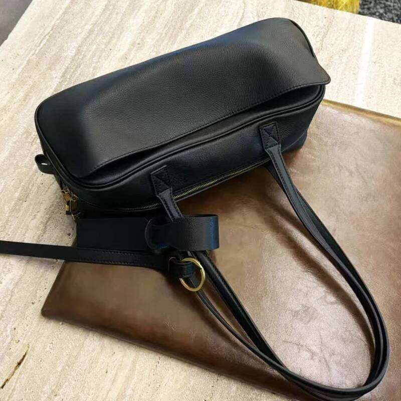 Genuine Leather Custom Initials Bowling Bags For Women Luxury Designer Handbags And Purses 2025 New In Cowhide Underarm Shoulder