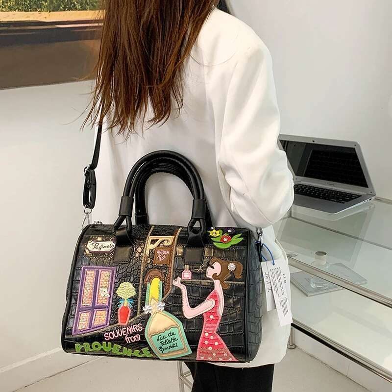 Pu Leather Women Handbags High Quality Ladies Shoulder Travel Bag Casual Large Capacity Female Messenger Crossbody Bags