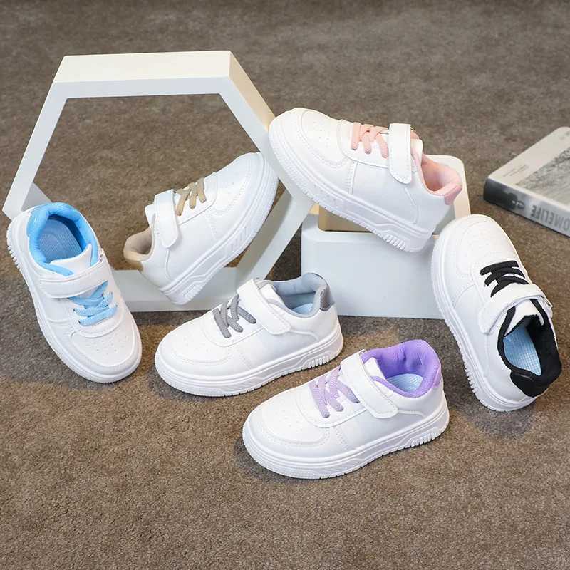 2025 Girl shoe spring Autumn Boy White Shoe Casual Running kid Shoe Anti Slip Soft Sole Sneaker kid tenis Hot selling itemT251110