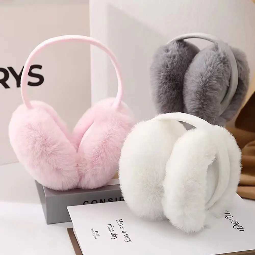 Cartoon Foldable Warmth Eartips Adjustable Rabbit Hair Ear Warmers Cold Proof Anti Cold Warm Ear Cushions Male Female W251110