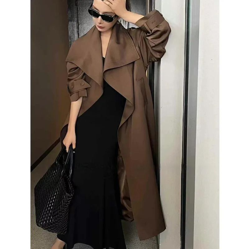 BJTZ Waist Up Collar SpringSummer Womens Warm Simple Long Weight Loss Windproof Jacket 250410