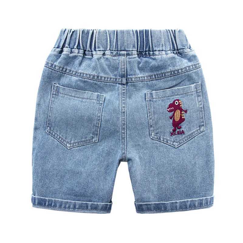 Baby boy shorts girl casual jeans childrens clothing summer shorts 2-8 year clothing boy loose denim shorts Z250410