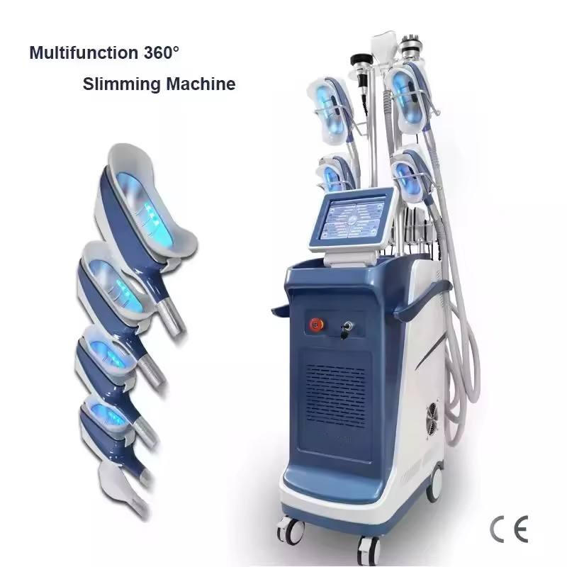 Non-Invasive Fat Freezing: 360 Low-Temp Device for Targeted Abdomen/Arms Fat & Body Contouring