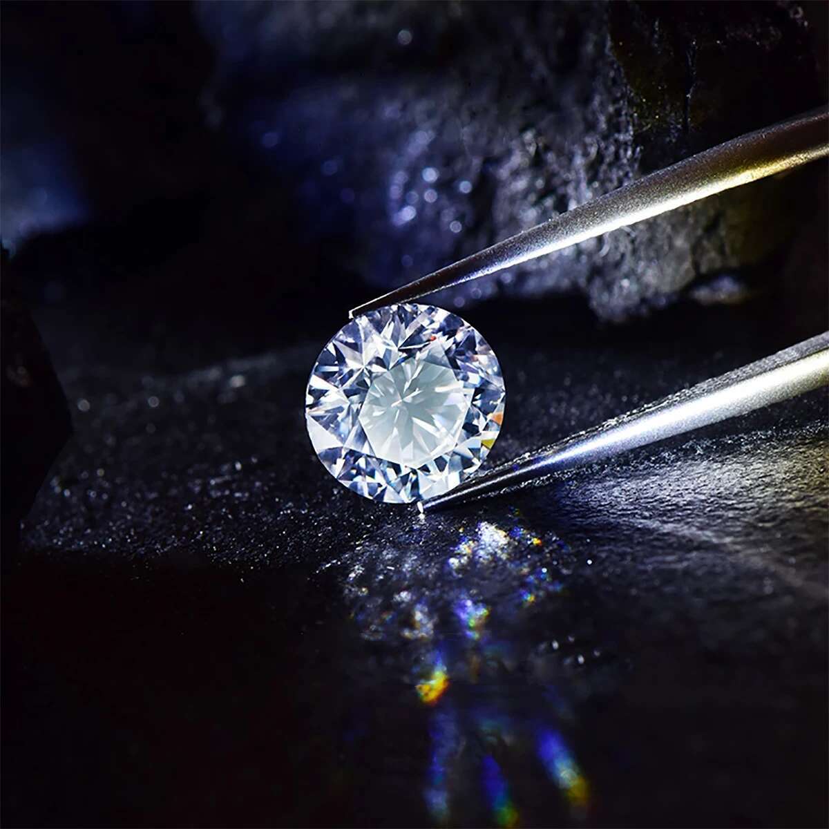 B 100% Real Moissanite Certified Lab Grown Pass Diamond tester pen Loose Gemstones Moissanita Stones For Jewelry With GRA