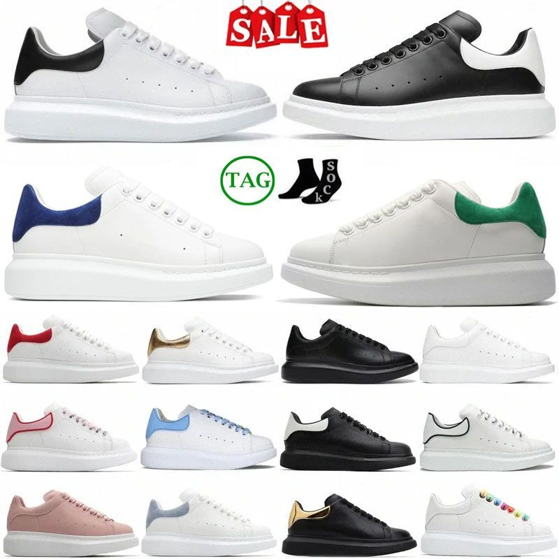 chaussure Designers Oversized Casual Sports Shoes Trainers Men Women MC Triple White Black Blue Red Leather Suede Veet Espadrilles Rubber Sole Outdoors Sneakers 15