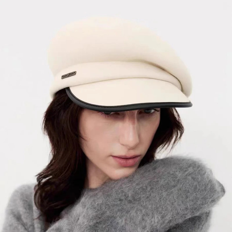 High Quality Fedoras Casual sboy Retro Beret Hat Wild Octagonal Cap Vintage Ivy Hats Gorras Gatsby Flat Hat Women Visors Cap 250409